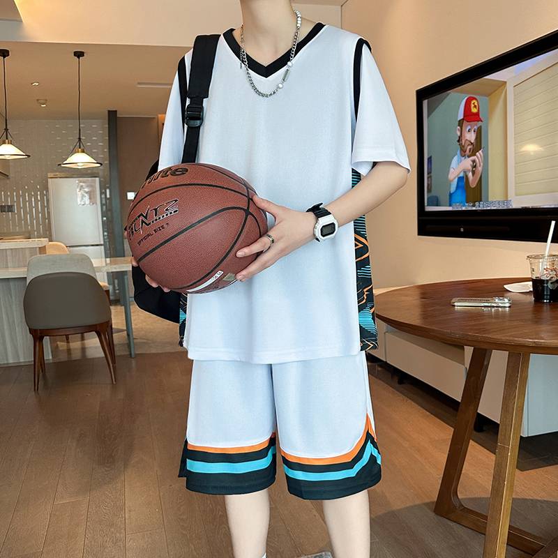 1307 White (top+shorts)